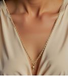 Antique Watch Guard Rope Chain | Victorian Long Chain for Lockets | Lorgnette Chain