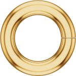 10k Gold Round 2.0mm Jump Ring, Heavy Weight