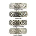 Finish sample - different pattern shown