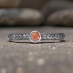 Orange Blossom Pink Tourmaline Ring