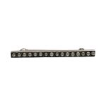 Antique Sterling Silver Seed Pearl Lace Pin | C. & H. Co | Chapin and Hollister Company Bar Pin
