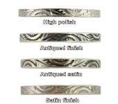 Finish sample - different pattern shown