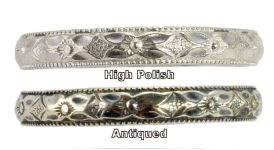 Finish sample - different pattern shown