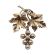 Vintage 12k Gold Filled Walter Lampl Grape Cluster Brooch