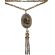 Art Deco Egyptian Revival Necklace | 1930's Queen Cleopatra