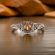 14k White Gold Vintage Style Filigree .61ct Oval Mandarin Garnet Ring