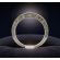 18k White Gold Art Deco Style 1.5mm Patterned Band | Wheat Designed Wedding Band