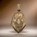 Art Deco Engraved Locket | Vintage 12K Gold Filled Locket