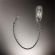 Antique Art Deco Hickock Beltogram Pocket Watch Belt Loop Chain | Sterling Silver