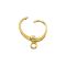 14k Gold Hinged 5.0mm Enhancer Bail with Ring