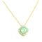 Swarovski Opalescent Crystal Halo Necklace and Earring Set