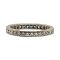 Art Deco Style Platinum .75cttw Diamond Eternity Band