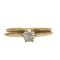 10k .35ct Diamond Engagement Ring and Band | Vintage Style Yellow Gold Wedding Set